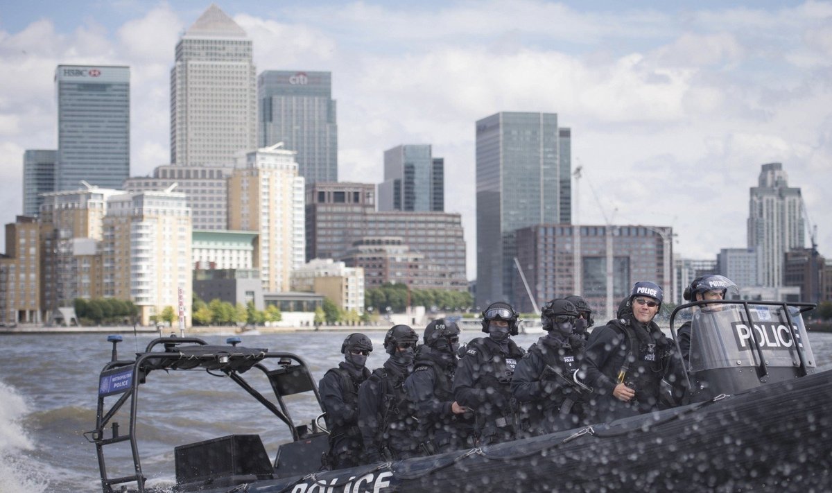 Antiteroristinės policijos pajėgos Londone