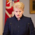 Teisėjai apsisprendė dėl D. Grybauskaitės