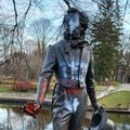 Русский союз Латвии организовал пикет против демонтажа памятника Пушкину в Риге