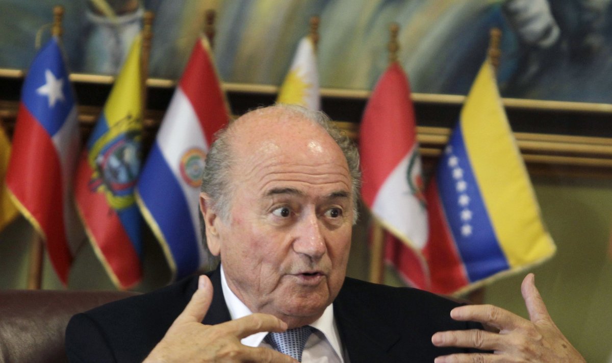 FIFA prezidentas Josephas Blatteris