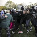 Briuselio policija vaikė protesto prieš karantiną vakarėlio dalyvius: 132 iš jų sulaikė