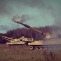 Howitzers roar on the Baltic coast