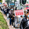 Honkonge dėl praėjusių metų demonstracijų areštuota 14 aktyvistų