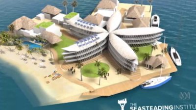 „Seasteading Institute“ vizualizacija