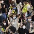 Žiniasklaida: Honkonge per savaitgalio protestus sulaikyti per 200 žmonių
