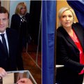 Макрон и Ле Пен почти одновременно проголосовали на выборах президента Франции