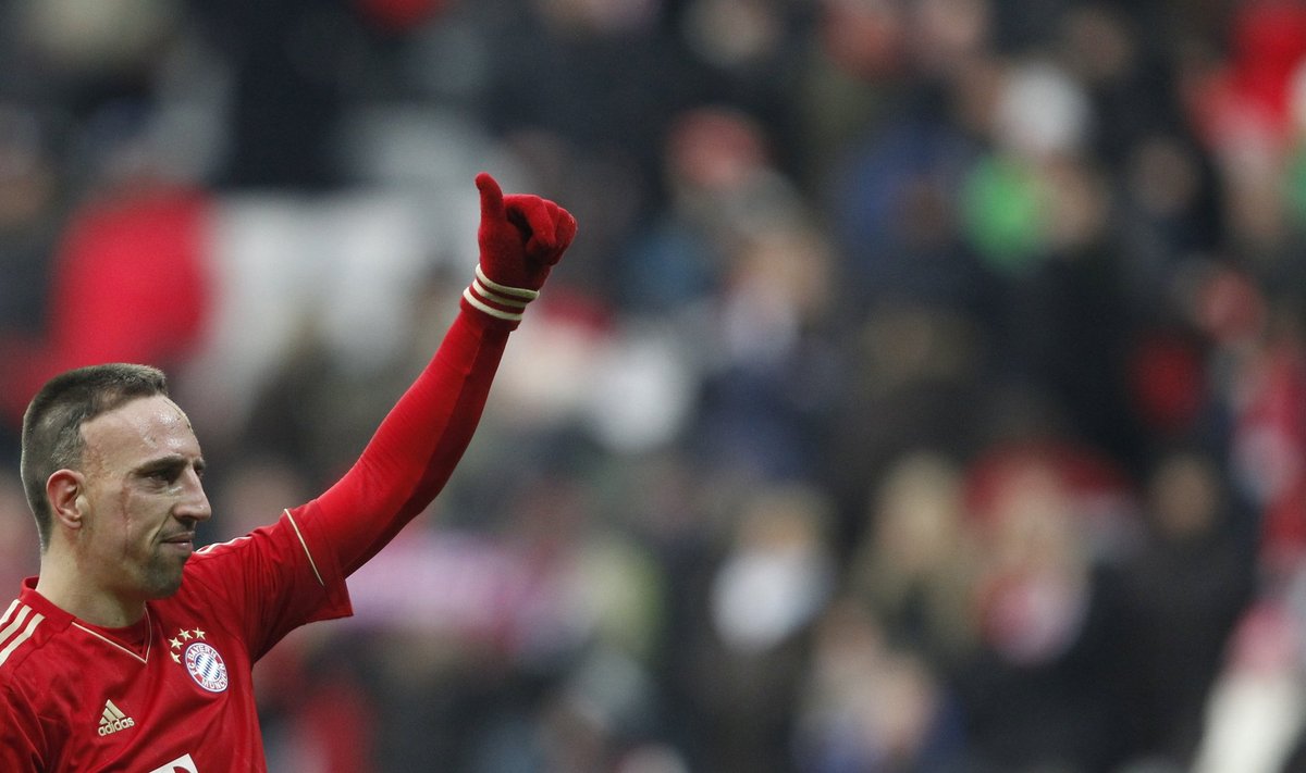 Franckas Ribery ("Bayern")