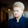 NSGK tyrimą Grybauskaitė vadina „Seimo nuomone“ bei laukia konkrečių pasiūlymų