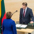 Masiulis sworn in as Lithuania's energy minister