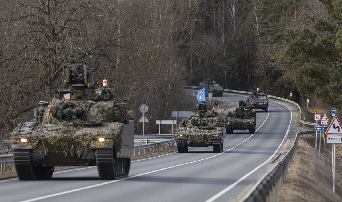 Prasideda NATO priešakinių pajėgų bataliono pratybos