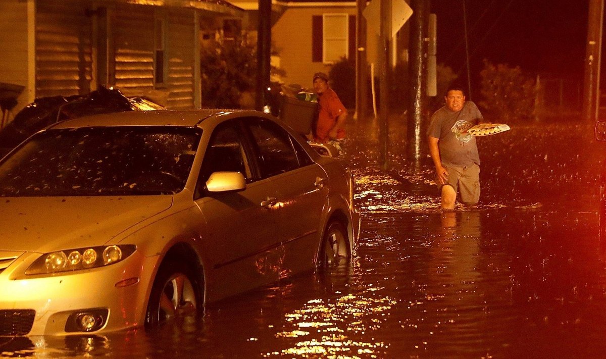 JAV Rytų pakrantę pasiekęs uraganas "Florence" susilpnėjo