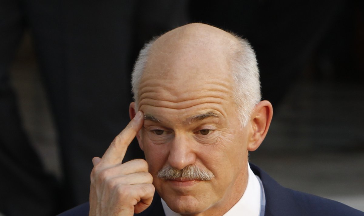 Graikijos premjeras George Papandreou