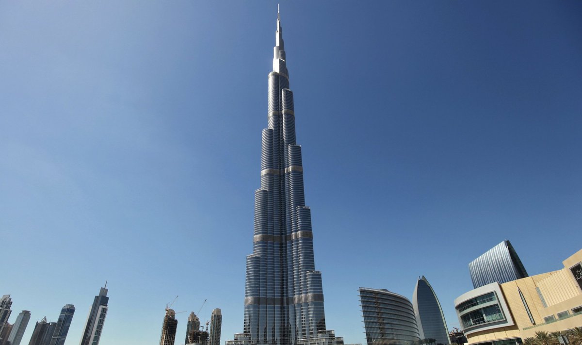 „Burj Khalifa“ – pompastikos ir labai didelių ambicijų išraiška