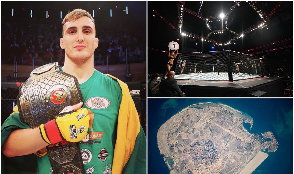 Modestas Bukauskas UFC aštuonkampyje turėtų debiutuoti Jaso saloje (Foto: Instagram, Shutterstock)