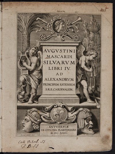 Mascardi, A. Silvarum libri IV. Antwerpen, 1622-Rubensas