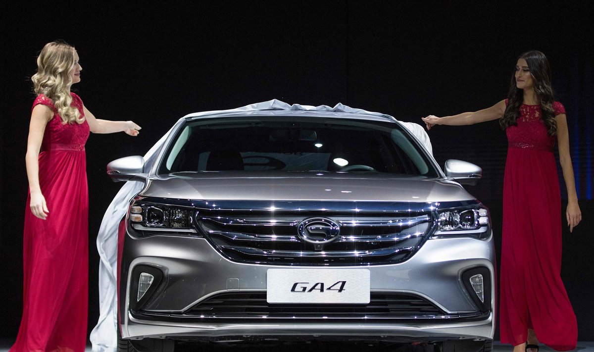 "Guangzhou Automobile Group" Detroito parodoje anonsuoja GA4 modelį