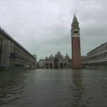 Veneciją užliejo aukščiausias potvynis per 50 metų
