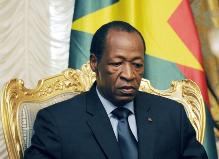 Burkina Faso prezidentas Blaise'as Compaore
