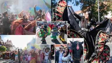 Sostinės gatves spalvomis nudažė tarptautinis romų festivalis „Gypsy fest“: eisenoje – netikėtos staigmenos