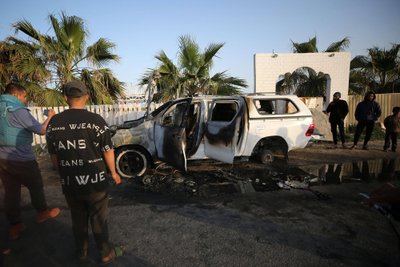 Izraelio smūgio pasekmės Gazos Ruože