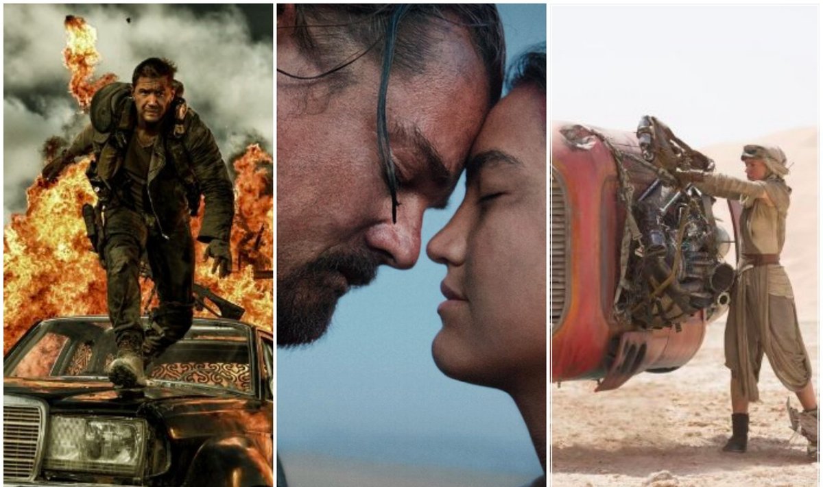 Geriausių 2015 metų filmų kadrai