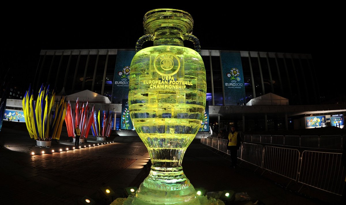 Kijevas prieš 2012 metų Europos futbolo čempionato burtų traukimą