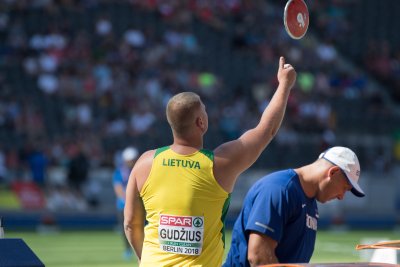 Europos lengvosios atletikos čempionatas: Andrius Gudžius