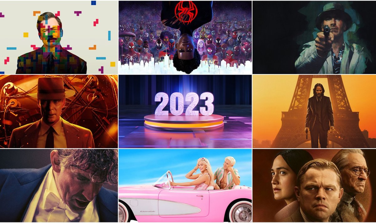 2023 metų filmų TOP 10