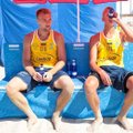 Paplūdimio tinklinio varžybose Rokiškyje L. Každailis ir A. Vasiljevas užėmė antrą vietą