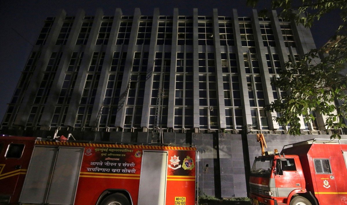Per gaisrą Mumbajaus ligoninėje žuvo aštuoni žmonės