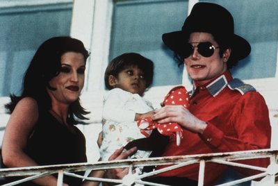 Michael Jackson ir Lisa Marie Presley