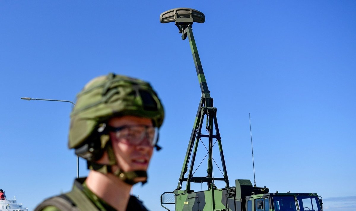 Paieškos radarų sistema Gotlande