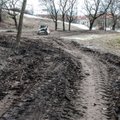 Вильнюсцы возмущены: после гонки гора Таурас превратилась в непроходимое болото