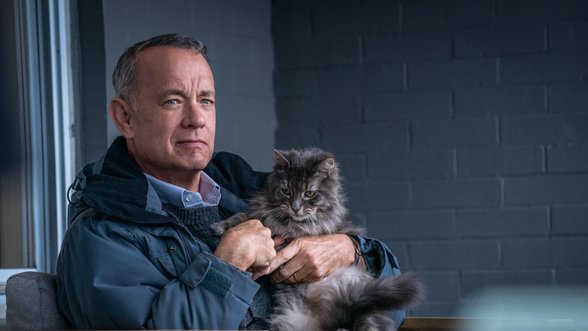 Filmo „Gyveno kartą Oto“ žvaigždė Tomas Hanksas: vaidinti su sūnumi nebuvo taip sunku, kaip su kate