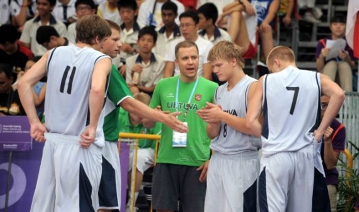 Lietuvos krepšinio rinktinė jaunimo olimpiadoje 