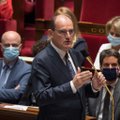 Naujasis Prancūzijos premjeras žada, kad naujo karantino valstybiniu lygmeniu nebus