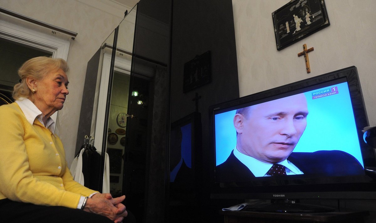 Vladimiro Putino interviu tiesioginėje TV laidoje
