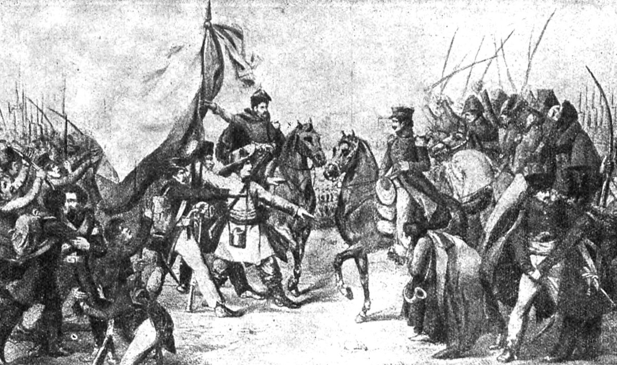 Henriko Dembinskio vadovaujami Lietuvos partizanai, 1831 m. sukilimas