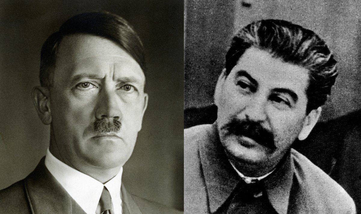 Adolfas Hitleris, Josifas Stalinas. TopFoto/Scanpix