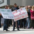 В Вильнюсе — протест против реорганизации русских и польских школ