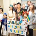 Победительницу "Евровидения" Джамалу тепло встретили в Вильнюсе