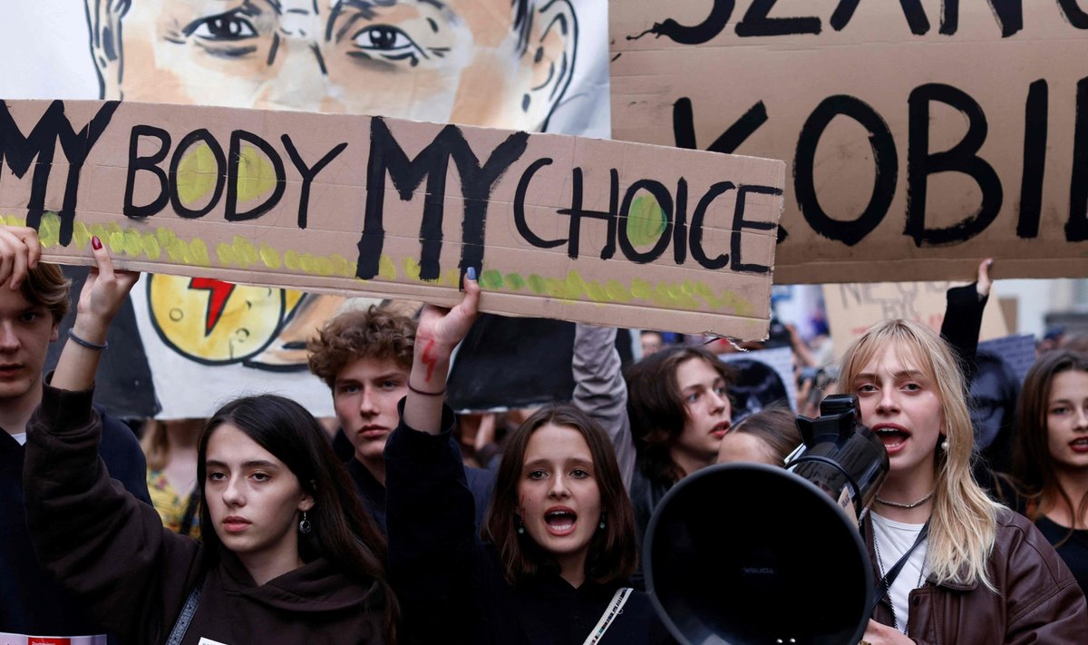 Protestas dėl abortų Lenkijoje