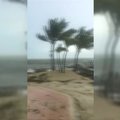 Uraganas „Irma“ ties Florida sustiprėjo iki ketvirtos kategorijos audros