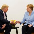Prasidedant sunkiam G-20 susitikimui – netikėti Trumpo epitetai Merkel