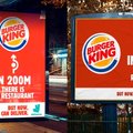 „Burger King“ reklamos veda į užkandinę, kurios nėra