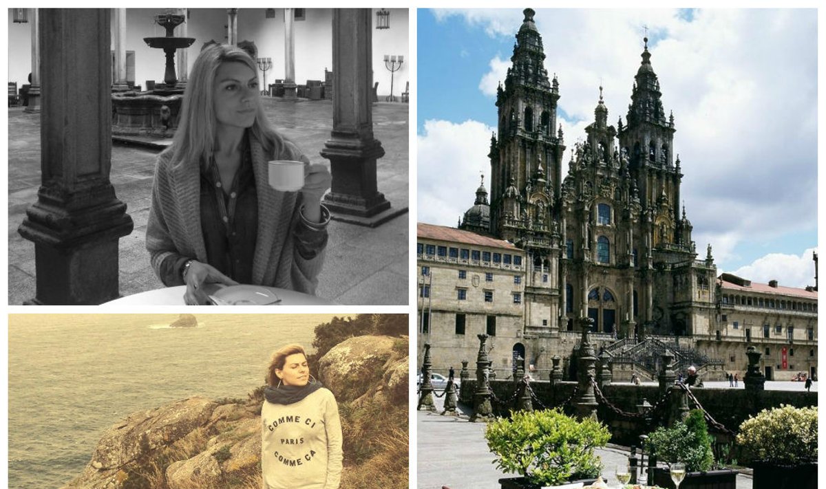 Laura Čepukaitė lankosi piligrimų Mekoje - Santiago de Compostela