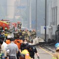 Per didelį gaisrą fabrike Pietų Korėjoje žuvo 20 žmonių