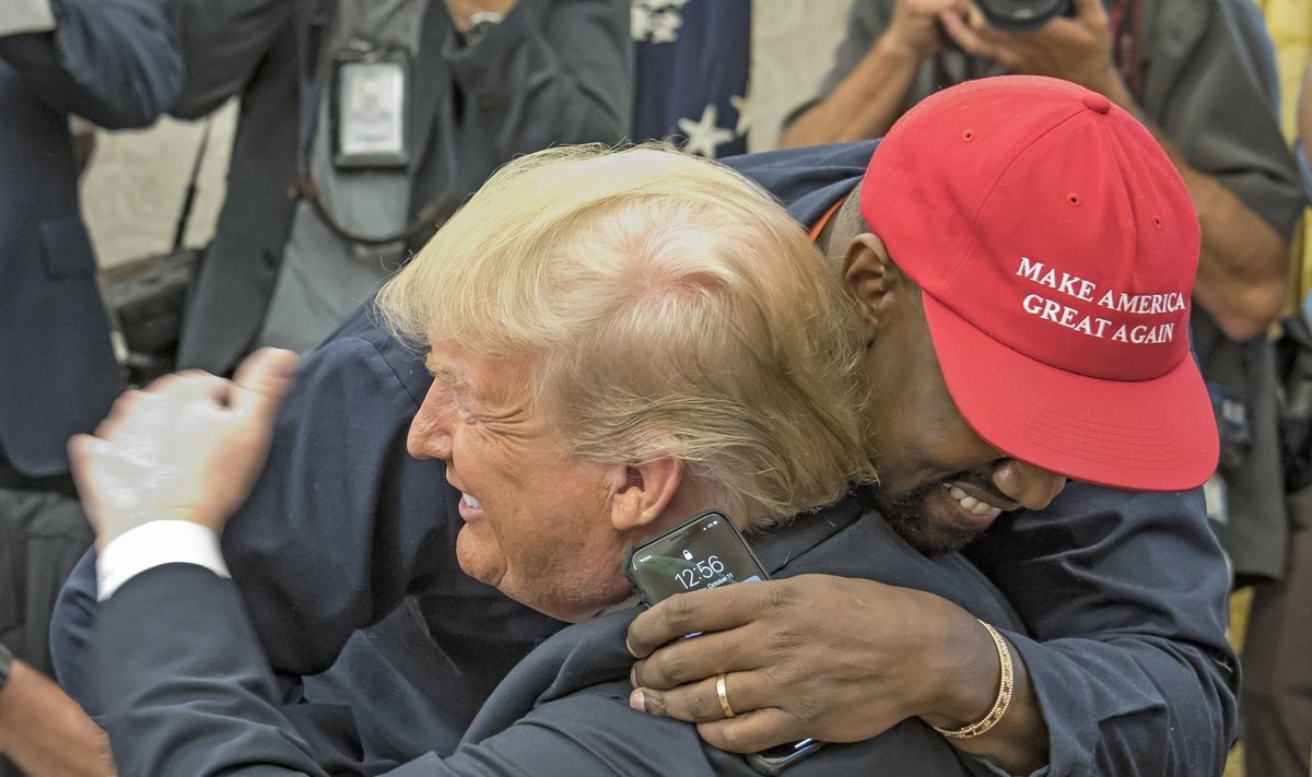 Donaldas Trumpas, Kanye Westas