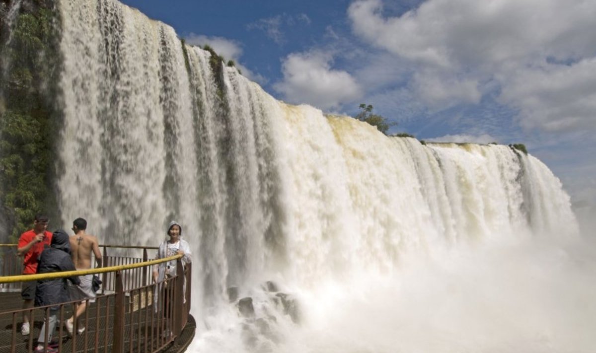 Iguazu kriokliai, Brazilija