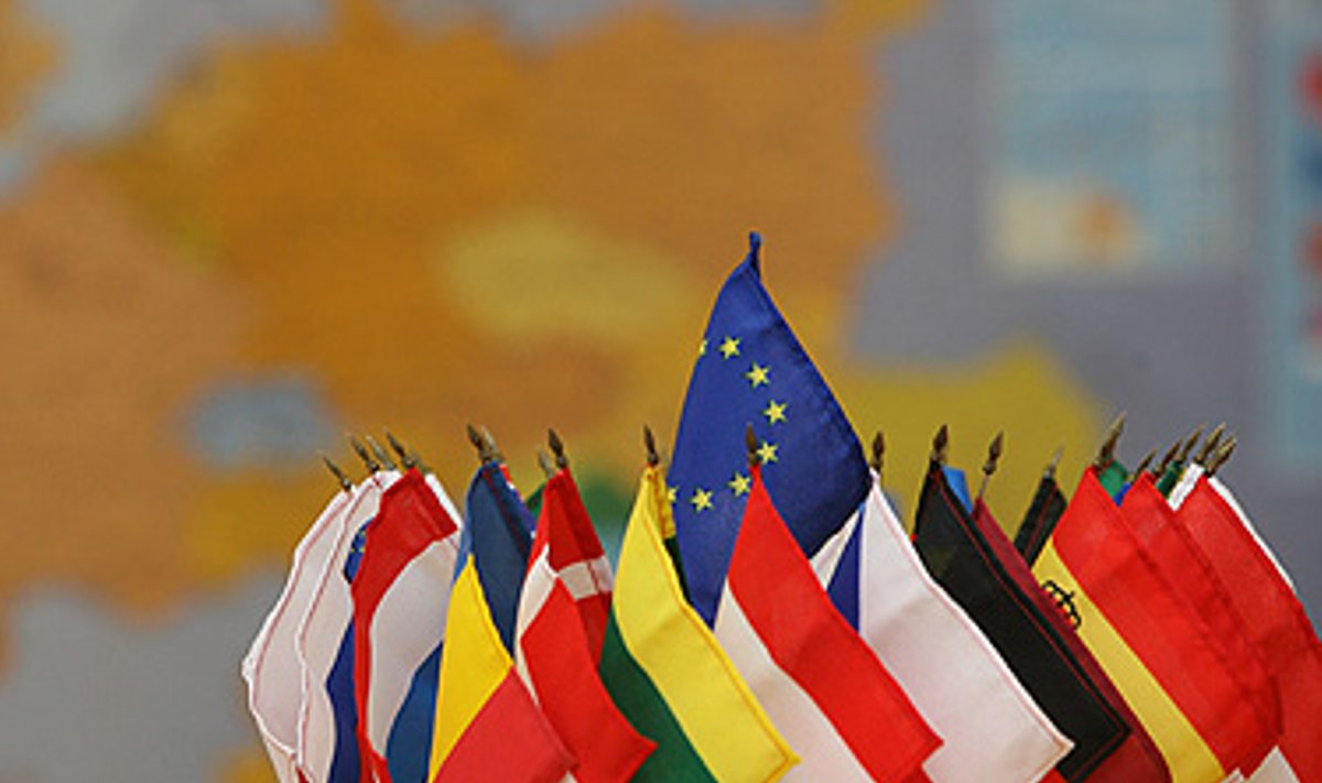 Europos Sąjungos šalių narių vėliavos